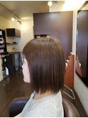 切りっぱなしボブ