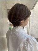 丸みショート 夏ショート 小顔 ひし形