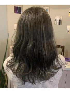 スーク 宜野湾店(suuk) オリーブグレージュハイライト