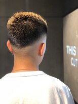 ディスイズバーバーサード(THIS IS BARBER 3rd)&nbsp;スキンフェード　メンズバーバー　爽やかスタイル