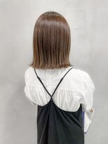 ハルキ ミナト ジャパン オオサカ(HARUKI MINATO japan OSAKA)&nbsp;切りっぱなしボブ　20代30代40代ヘア 小顔 大阪ボブ 梅田