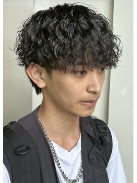 エース 岡崎店(Ace) 波巻きスパイラルパーマメンズマッシュツイストスパイラルパーマ