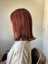 ソイクフ 四条大宮店(SOY-KUFU)&nbsp;20代30代40代◎イメチェン似合わせカットレッドブラウンミディ