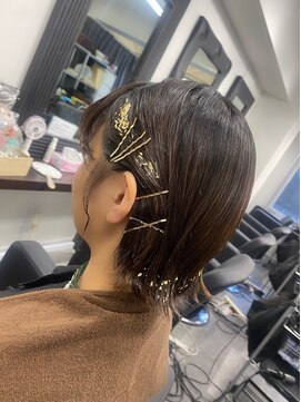 スタジオプレシャス ボブアレンジ