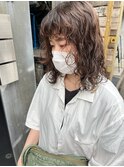 【三ツ井純】垢抜け 大人のコテ巻き風パーマ ニュアンスカール