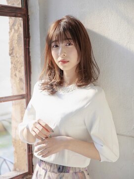 アフロディーテギンザ 日本橋人形町店(APHRODITE GINZA) フルバング/似合わせカット/レッドブラウン/30代40代/人形町