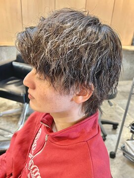 ニアウ 伊勢崎連取店(Niau) 波巻きスパイラルパーマツイストスパイラルパーマ緩めマッシュ