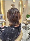 ボブ外ハネボブくびれボブタッセルボブ切りっぱなしボブウルフ