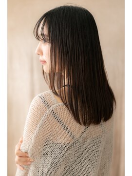 カバーヘア ブリス 川口(COVER HAIR bliss) シースルー前髪前下がりレイヤーヘルシースタイルY川口20代30代