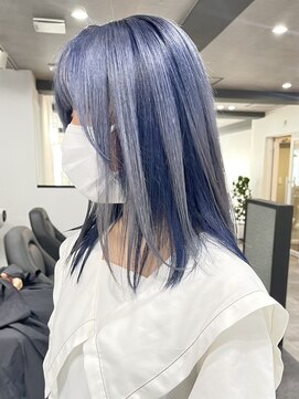 ツキ 横浜店(tuki) インナーカラーケアブリーチイヤリングカラーハイライトレイヤー