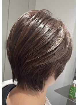 フク(FUKU) 【白髪染め使わない白髪染め】ハンサムショートアッシュブラウン