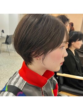 メモリーズ 表参道(Memories) ショートボブ/簡単スタイリング/丸みショート/可愛い/20代30代