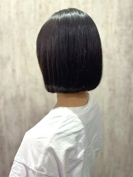 テトテ 門戸厄神店(tetote) 【tetote/村山】ナチュラルボブ　/ アッシュブラック