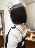 【山川千影】似合わせ小顔ショートボブベージュ吉祥寺20代