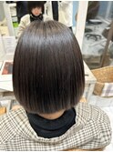 ぱっつんボブ
