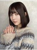 ★10代20代美髪/前下がりボブ/ミニボブ/外はねボブ/イメチェン