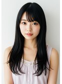 #磐田 ナチュラルセミロング