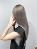 [ダメージレス！]エフェクトケアブリーチWカラー＋トリートメント