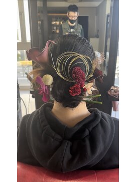 ラグーンヘアー(Lagoon hair) かちもりカール♪成人式前撮り