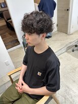 アヤメ バイ ジジ 宇都宮(ayame by Gigi) 刈り上げマッシュ/波巻きパーマ/メンズパーマ/宇都宮/鶴田