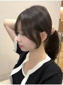 似合わせ韓国ヘア/くびれヘア/レイヤーカット