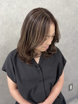 レディアル 大宮(REDEAL ope.) 【ハイライト】ベージュハイライトバレイヤージュ