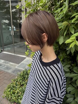 ハピネス クローバー 八木店(Happiness CLOVER) 【30代.40代限定】まとまり艶ショート/髪質整形/髪質改善