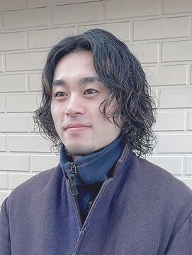 モアムー(Moremuu) 【長尾】ミディアム×メンズパーマ