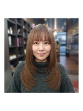 オトミカヘアー サロンワーク/重めレイヤー