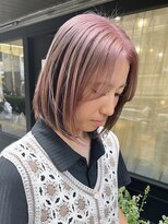 ノエル 池袋店(noel)&nbsp;【noel】manami×ピンクベージュ　アンブレラカラー