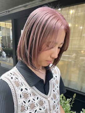 ノエル 池袋店(noel) 【noel】manami×ピンクベージュ アンブレラカラー