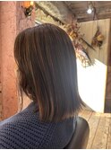 クラゲヘアー/小顔/ココアベージュ/オリーブグレー/鎌取