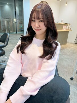 スティル カラン(STILL calin) 韓国ヘアロングレイヤーカット前髪カット