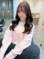 スティル カラン(STILL calin) 韓国ヘアロングレイヤーカット前髪カット