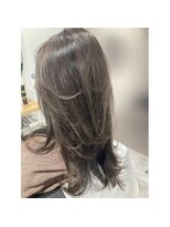 ヌーヌー 鶴ケ峰(nuu nuu) 透明感カラー×レイヤーカット×髪質改善TR