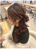 サイドポニーテール