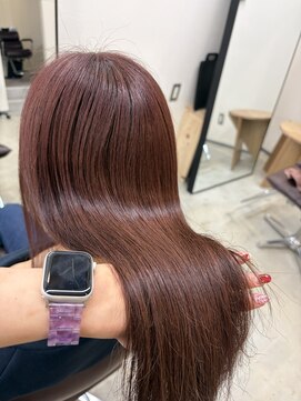 ニュイ 木更津(nuit) 着物ヘア/大人ガーリー/ダークアッシュ/似合わせカット/木更津