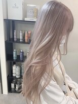 ペレ アネックス 大阪梅田茶屋町店(PELE ANNEX) イメチェン/ピンクベージュ/アンブレラカラー/前髪/梅田