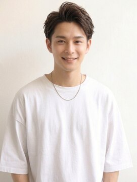 リリアーナ(LILIANA) ルーズパーマ ナチュラルショート  就活ヘア フェザーパーマ