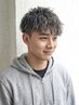 メンズカット+ツイストスパイラルパーマ