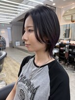 ロンドシエル 横浜(Lond ciel)&nbsp;ラベンダー/インナーカラー／ウルフカット