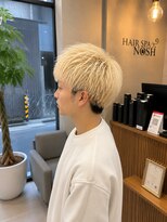 ヘアースパ ノッシュ 博多千代店(Hair Spa Nosh)&nbsp;マッシュ×抜きっぱなし