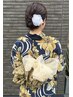 ヘアセット＋浴衣着付け￥7700 ※浴衣予約用のブログを必ずご確認ください