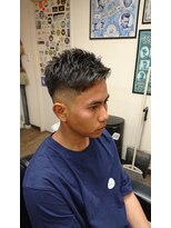 床屋のよこがわ フェードスタイル