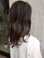 へアメイクワンプラス 四日市(HAIR MAKE ONEplus)&nbsp;[ハイライト]グレージュ