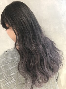 アンククロス 表参道(ANKH CROSS) 【ANKH CROSS表参道】ロアエクステ80枚ラベンダーグレー