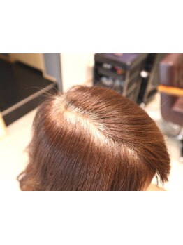 いつまでもおしゃれを楽しみたい大人女性必見☆白髪染めも綺麗な発色で透明感たっぷりの仕上がりに..♪