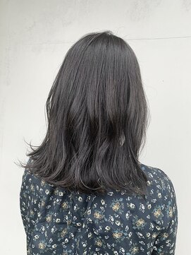 リープ(leap hair) 切りっぱなしロブ