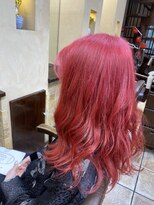 ジェイポイント ヘア クリニカ(J:POINT Hair CLINICA) ブリーチ必須 レッドカラー