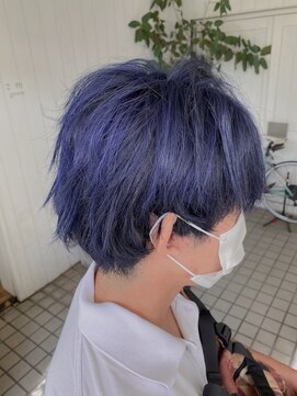 ヘアスペース リズム グリーン(Hair space Rizm green) ブルーブラック